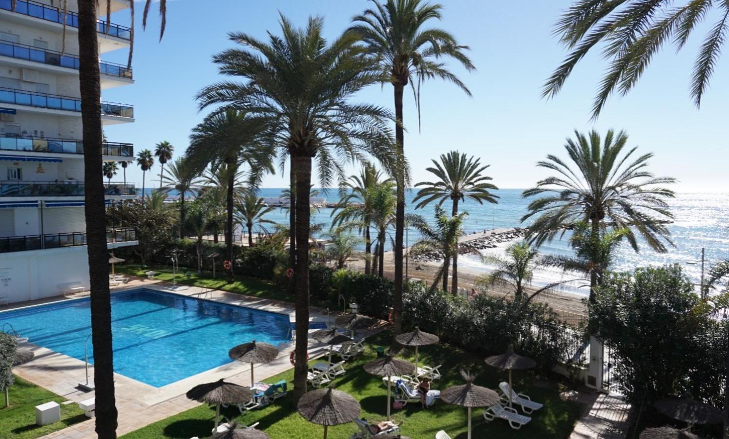 Skol 420C Fantastico 1 Dormitorio Primera Linea De Playa Marbella Exterior photo