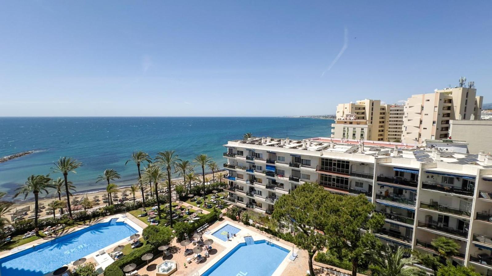 Skol 420C Fantastico 1 Dormitorio Primera Linea De Playa Marbella Exterior photo
